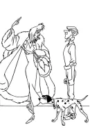 101 Dalmatiërs kleurplaat 4